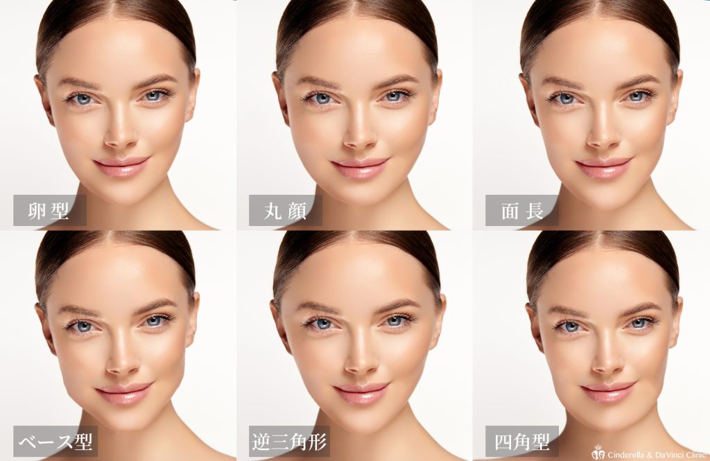 自分の顔型を知ろう！卵型の輪郭に近づく方法 - 名古屋の美容外科  